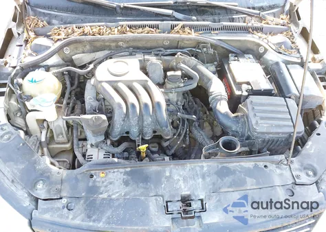 2013 Volkswagen Jetta 2.0L S из США, поврежденный, VIN 3VW2K7AJ7DM202112